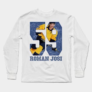 Roman Josi Nashville Game Long Sleeve T-Shirt